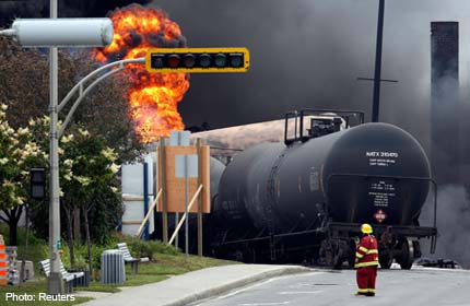 Quebec rail disaster shines critical light on oil-by-rail boom ...